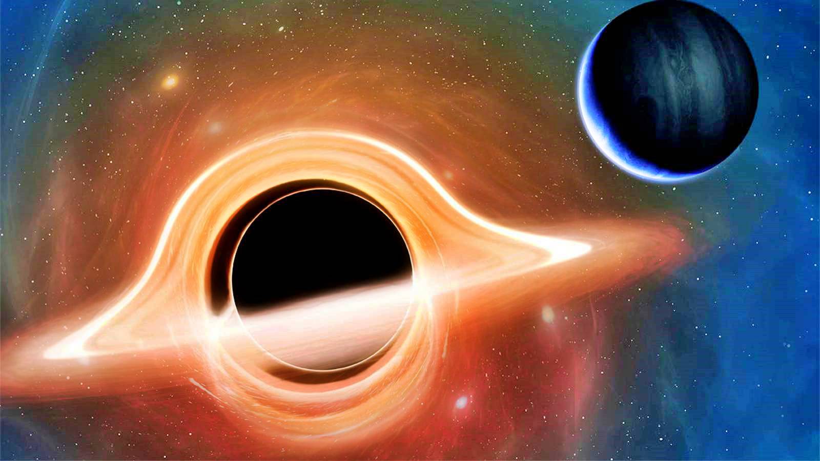 Black hole detail