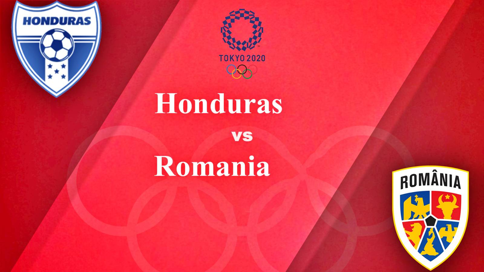 HONDURAS - ROMANIA TVR 1 LIVE OLYMPIC GAMES