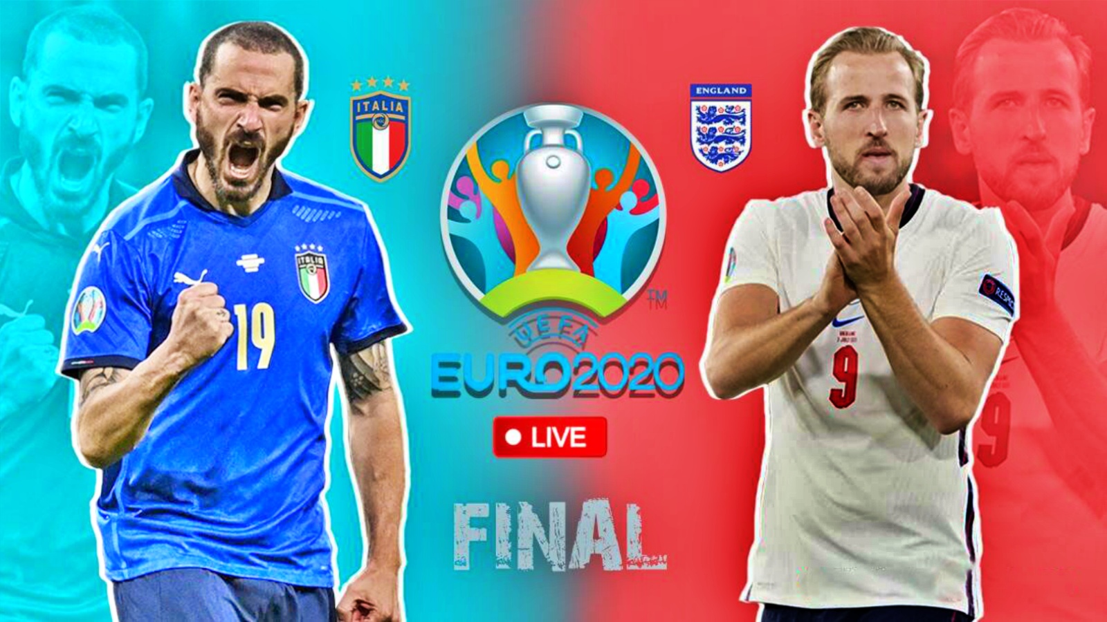 ITALIA - ANGLIA LIVE PRO TV EURO 2020