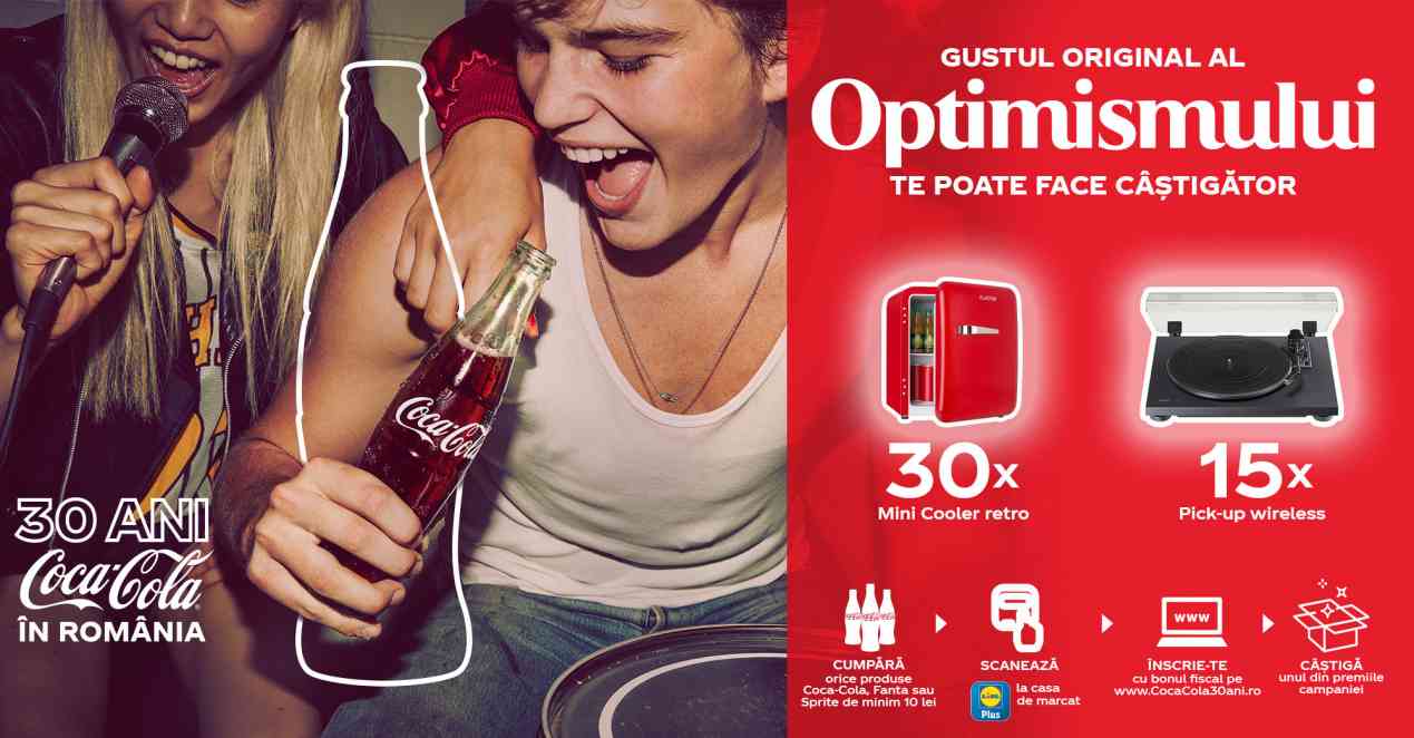 LIDL Romania Coca Cola Premii