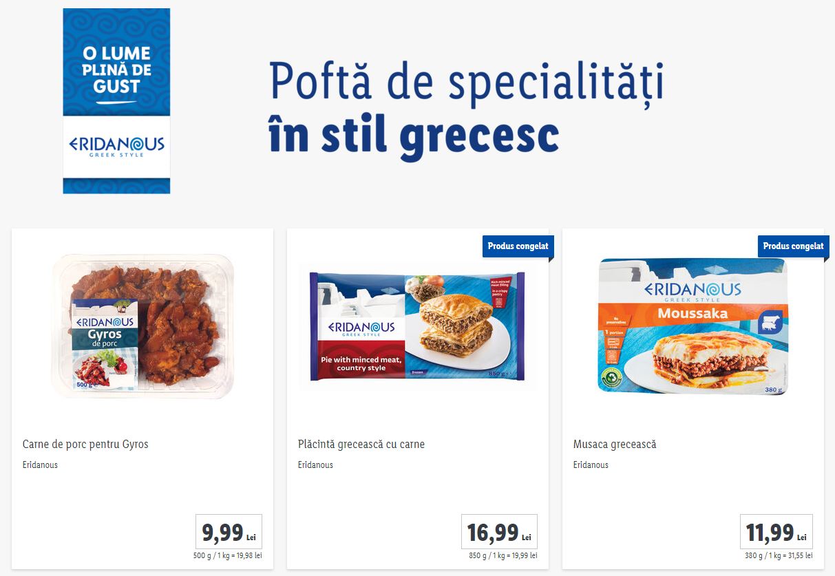 LIDL elen produse bauturi