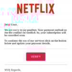 Netflix plata frauda