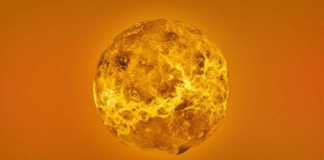 Planeten Venus fosfor