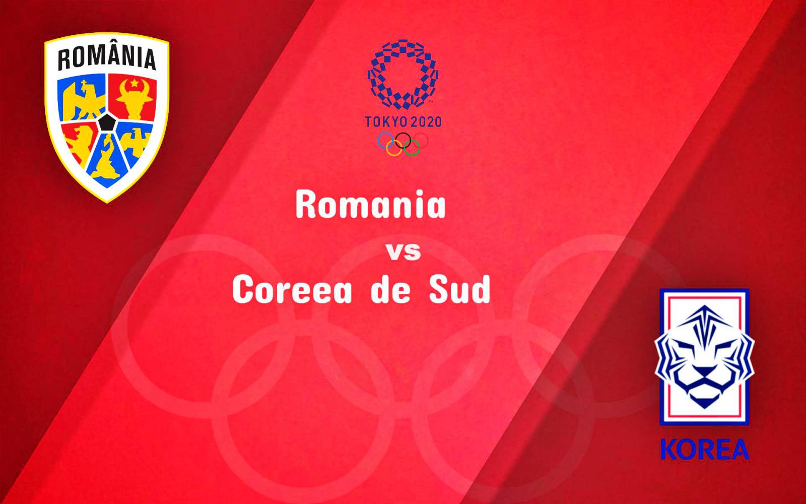 ROUMANIE - CORÉE DU SUD LIVE TVR 1 JEUX OLYMPIQUES