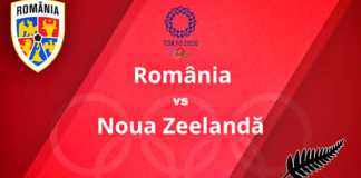 ROMANIA - UUSI-Seelanti TVR 1 LIVE OLYMPIAPELIT