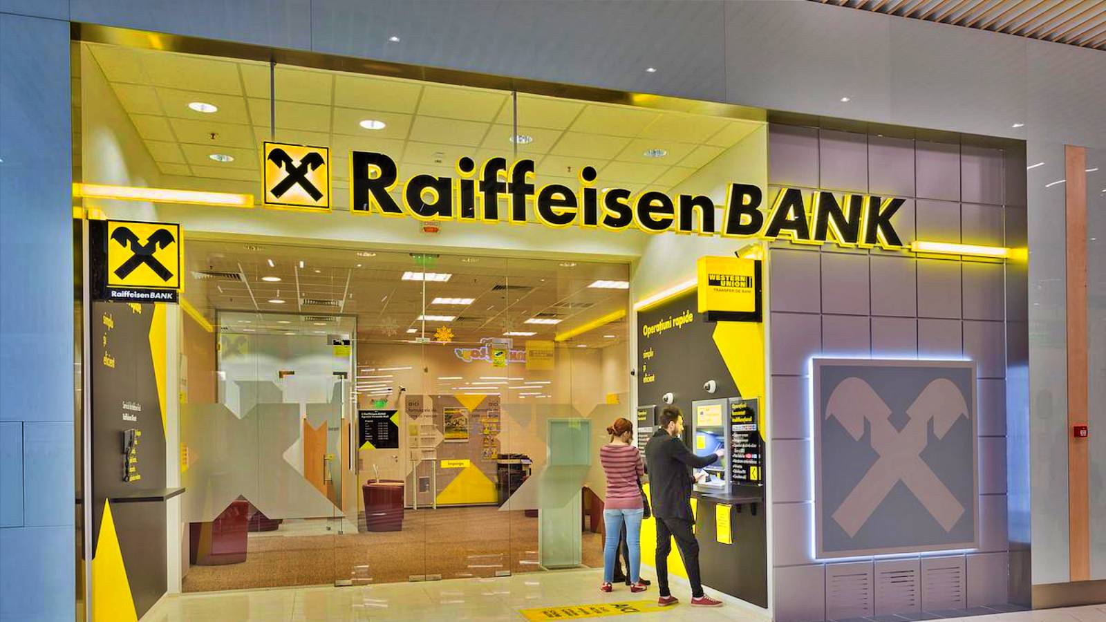 Zoll der Raiffeisenbank