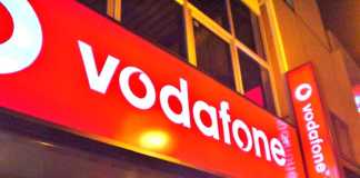 Vodafone skjold