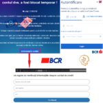 Klonowanie strony internetowej BCR Rumunia