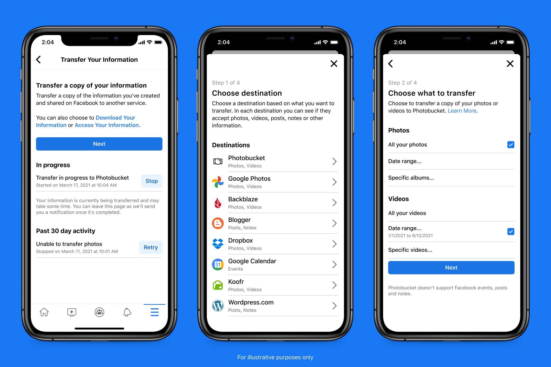 Facebook Simplifica Procesul Transfer Datelor Afara Retelei sociale