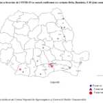 Den rumænske regering, områder i Rumænien, tilfælde af coronavirus deltakort