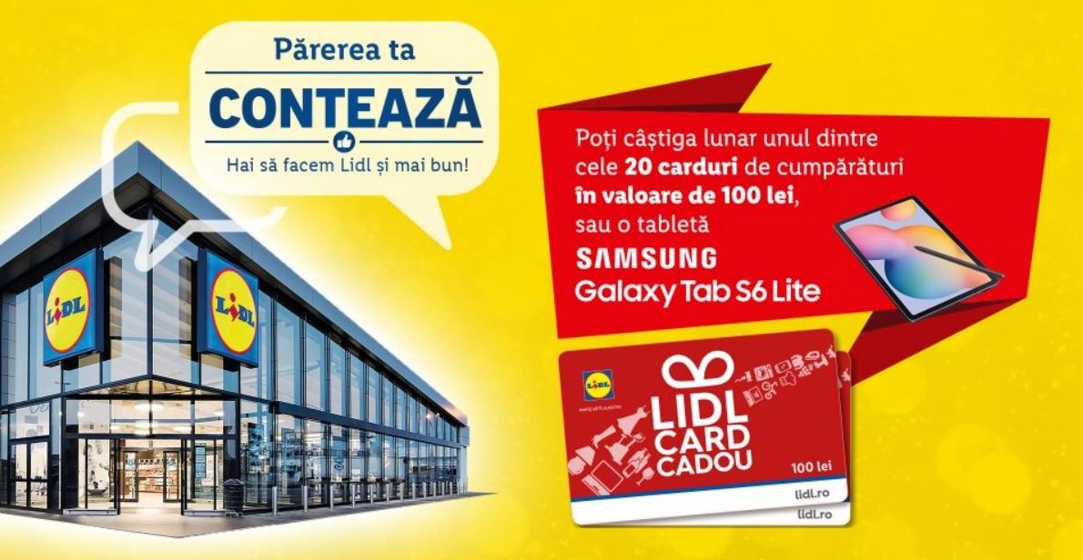 LIDL Romania instiintare informatii