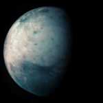 Lune infrarouge de la planète Jupiter