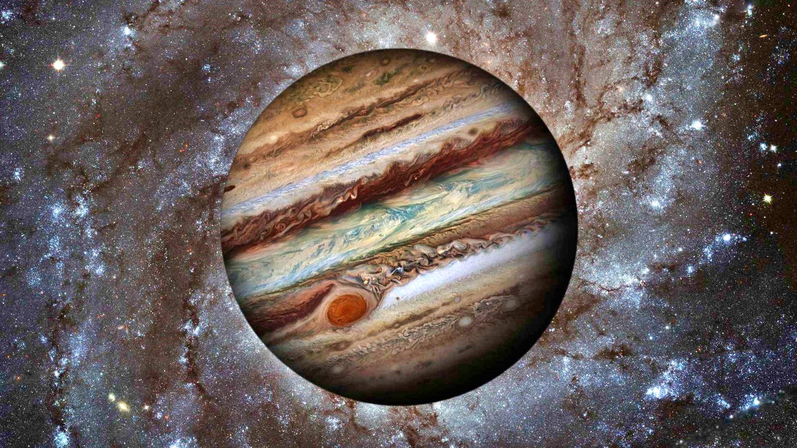 Infraröd planet Jupiter