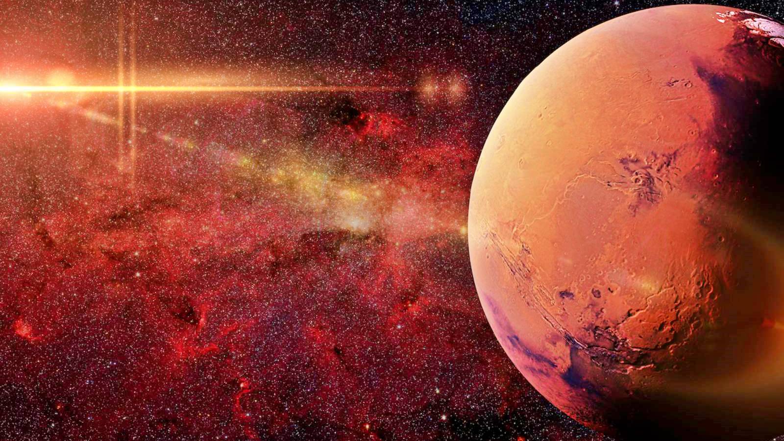 Planeten Mars risikerer