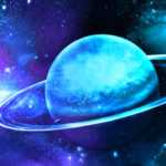 De planeet Uranus verduistert