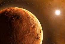 Planeta Venus intunecat