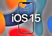 Version iOS 15 sans fonction importante