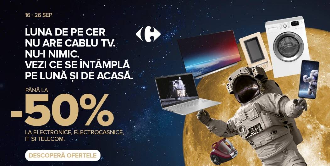 Carrefour reparte electrodomésticos a mitad de precio