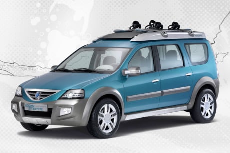 Crossover nella steppa DACIA Logan