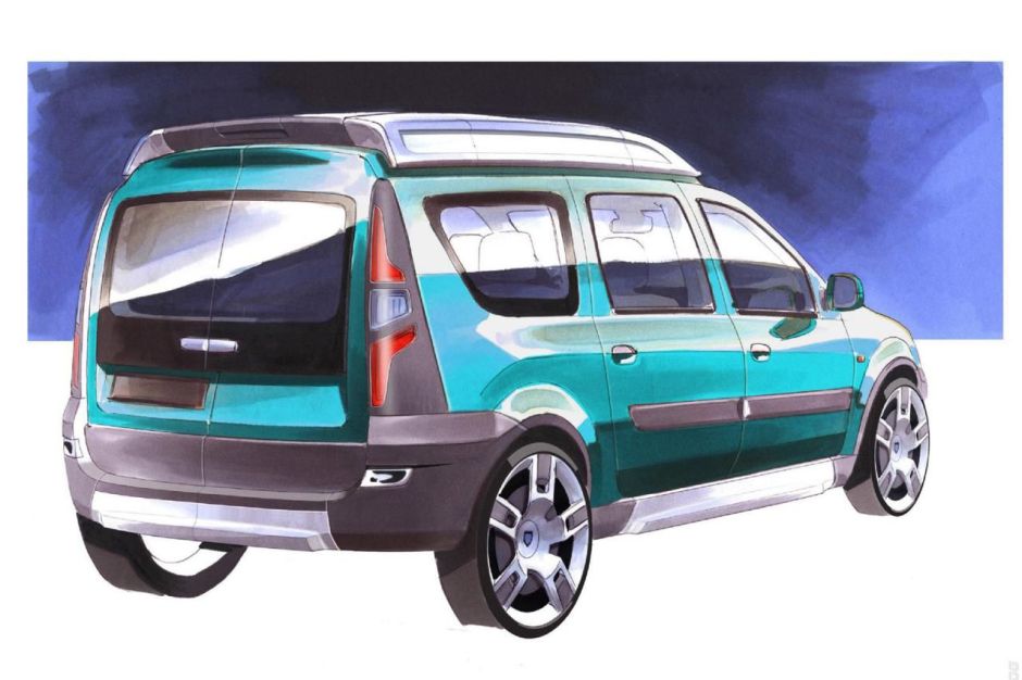 DACIA Logan crossover vechi DACIA Logan crossover vechi