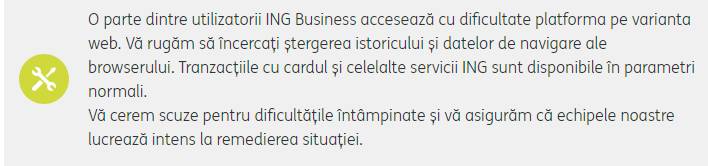 ING Bank stergere istoric