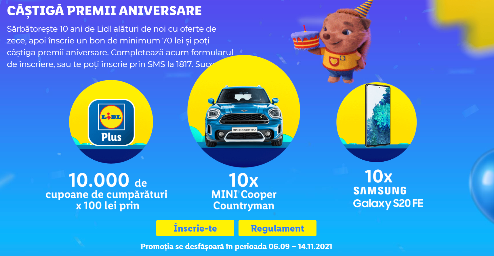 LIDL Romania celebrare clienti