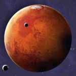 Blut des Planeten Mars