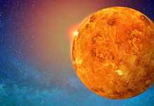Planeta Venus eruptii