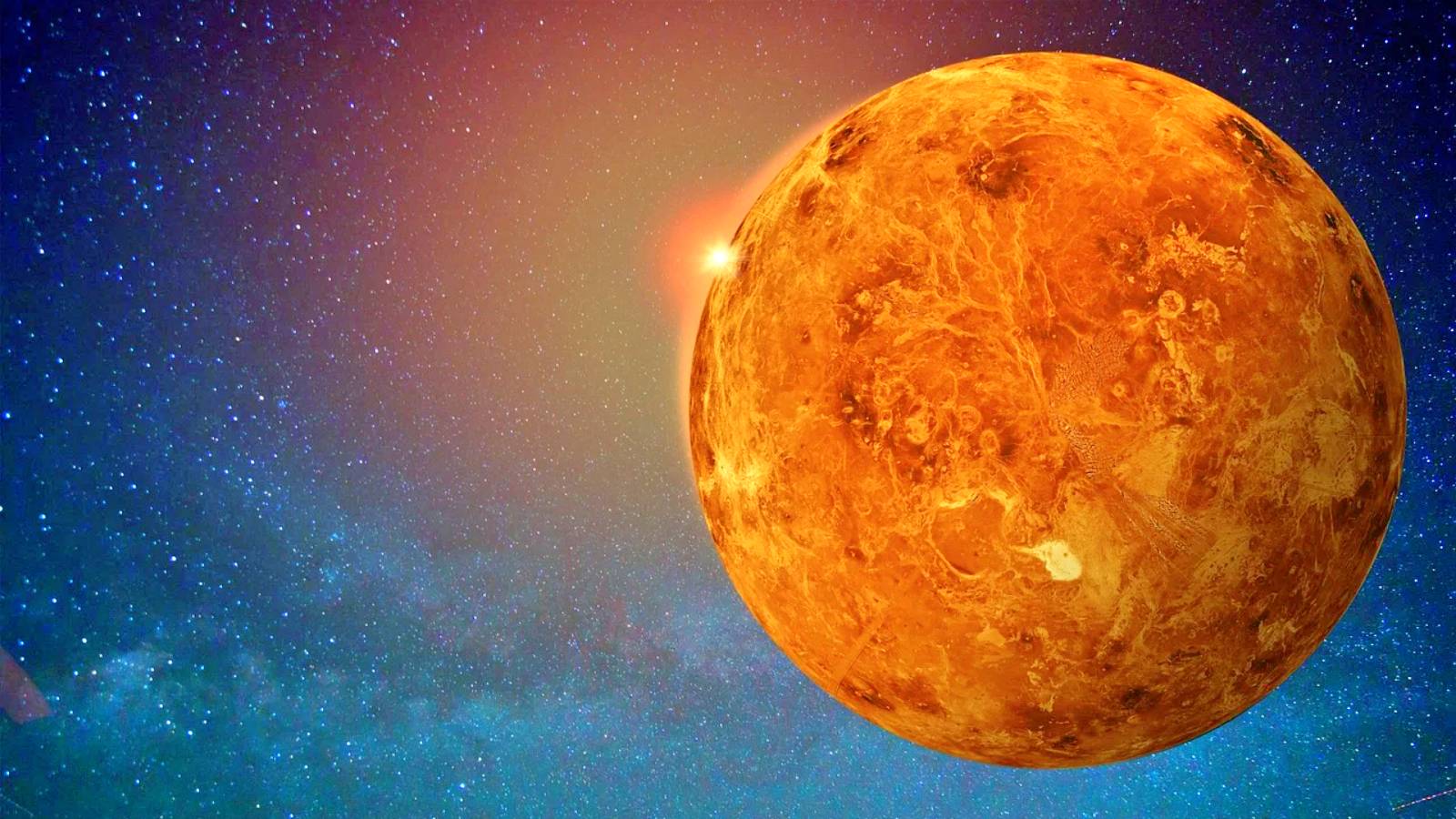 Planeta Venus eruptii