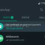 WhatsApp refund money