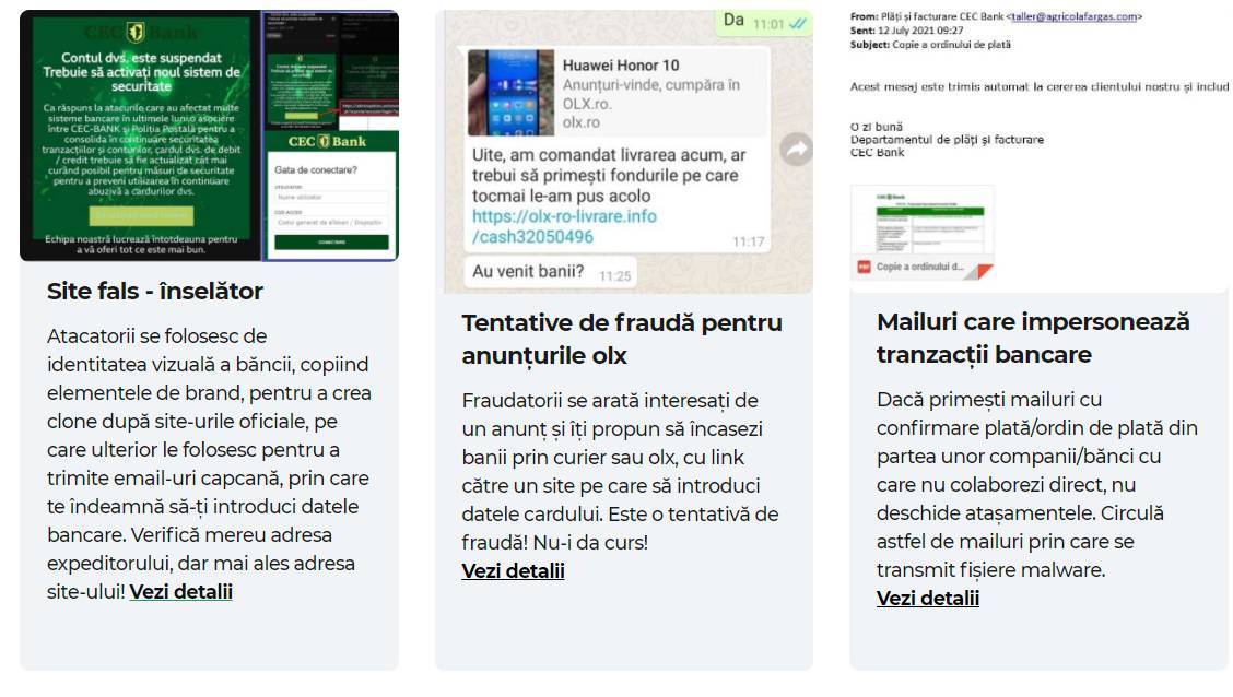 cec bank atacatori clienti