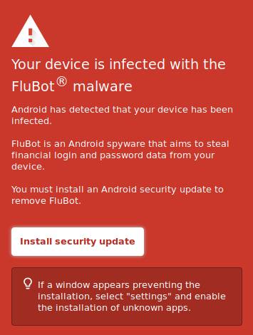 Malware del sistema Android
