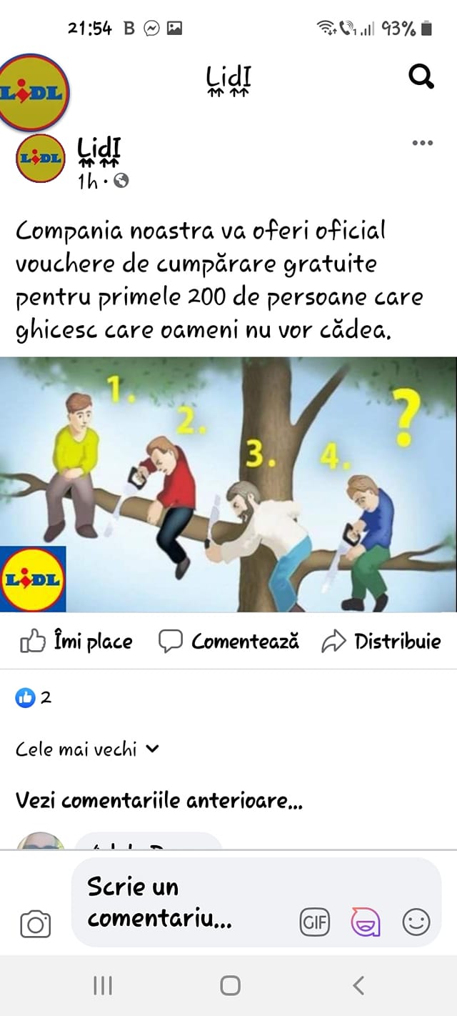 LIDL Romania abordare atentionare