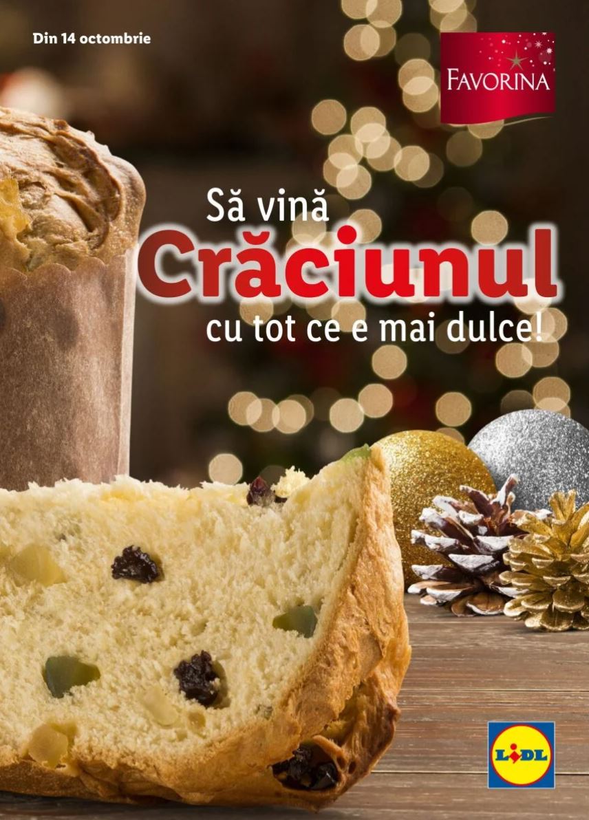 Kalendarz bożonarodzeniowy LIDL Rumunia