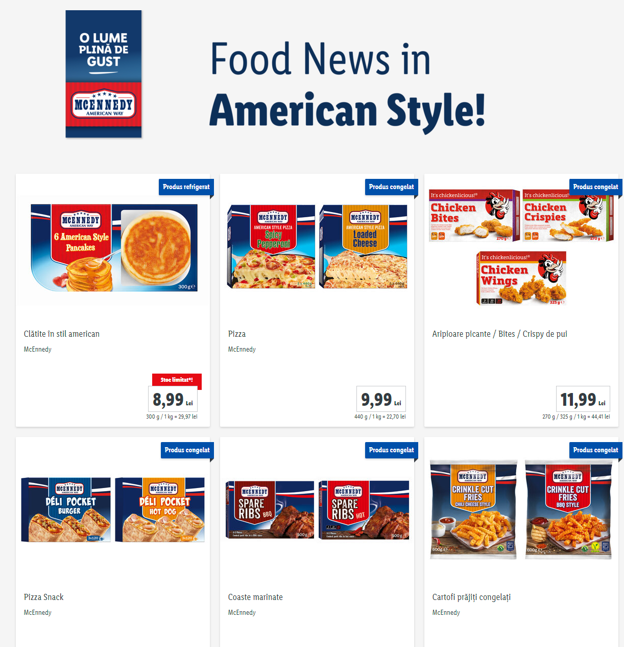 LIDL Romania unitate mcennedy