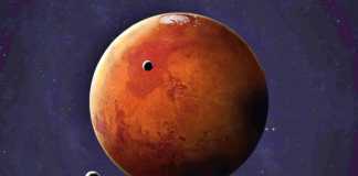 Anomalie de la planète Mars
