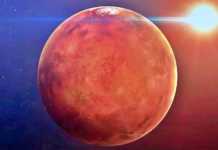 Planeta Marte eroziune