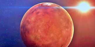 Planeta Marte eroziune