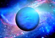 Planeta Neptun superionic