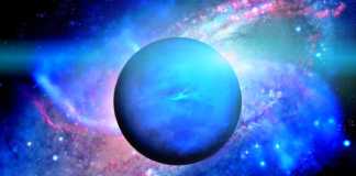 Planeta Neptun superionic