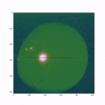 Planeten Uranus infrarød nordlys