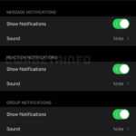 WhatsApp diferentiere notificari