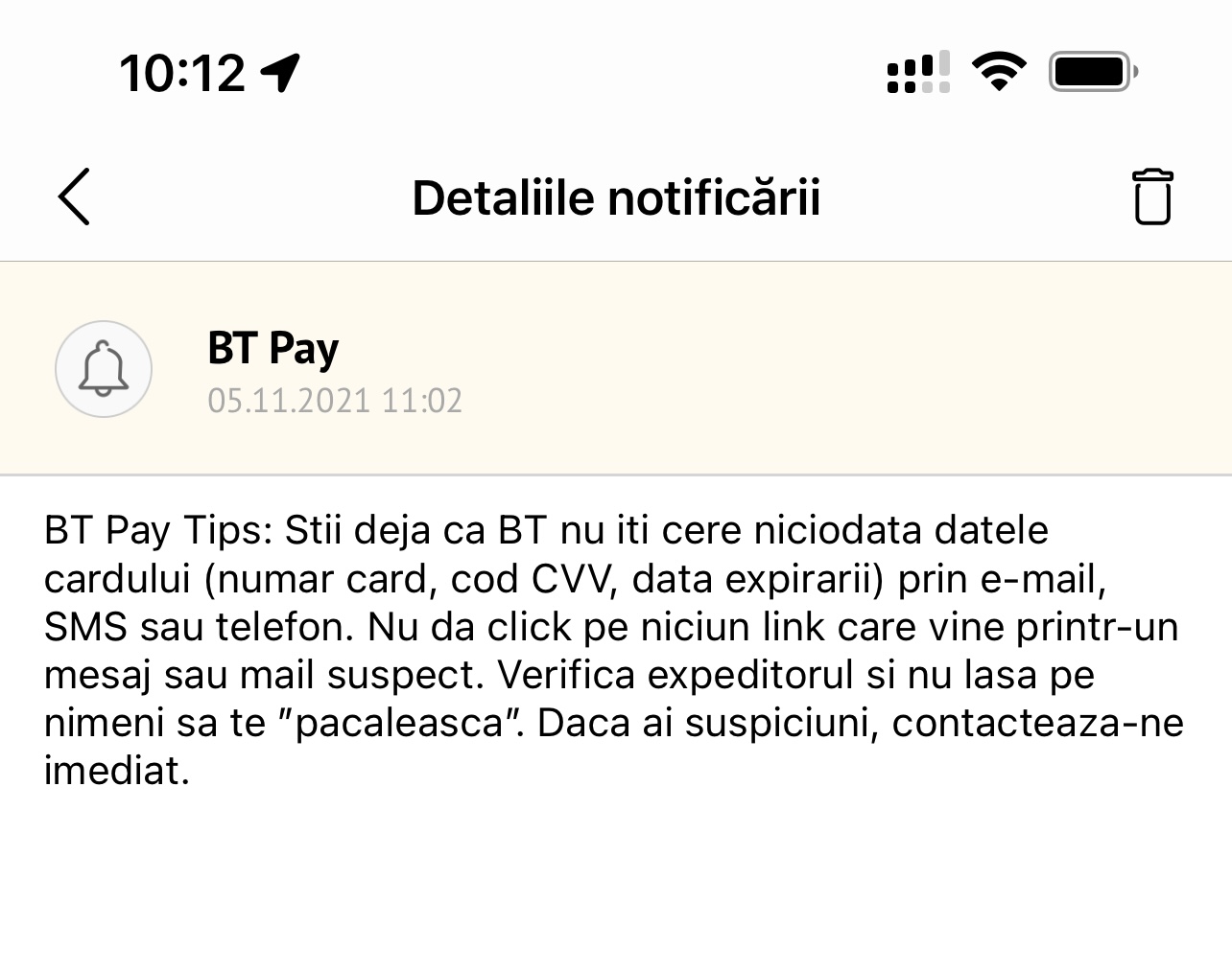 BANCA Transilvania mesagerie interna