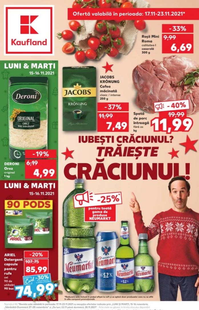 Kaufland schimbari magazine craciun catalog