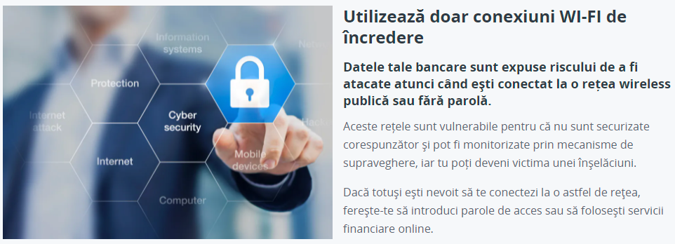 BCR Romania 2 Messaggi IMPORTANTI inviati ai clienti Wi-Fi rumeni