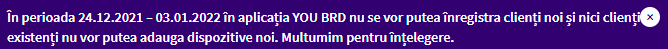 BRD Rumania ATENCIÓN Mensaje oficial importante Problema Nuevos clientes