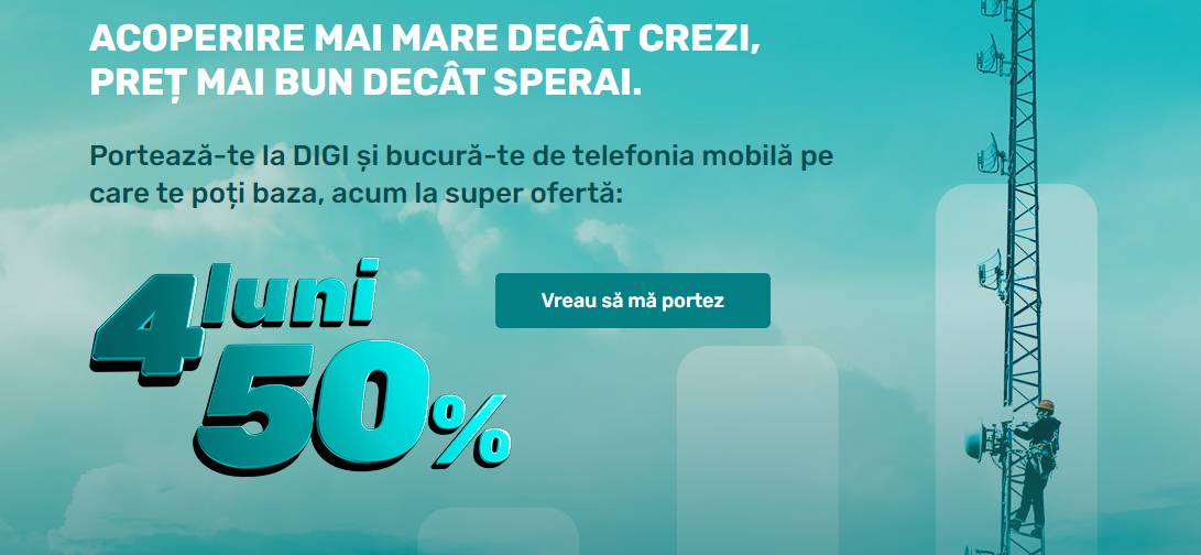 DIGI RCS & RDS meddelande MILJONER rumäner erbjuder GRATIS Nu-kunder