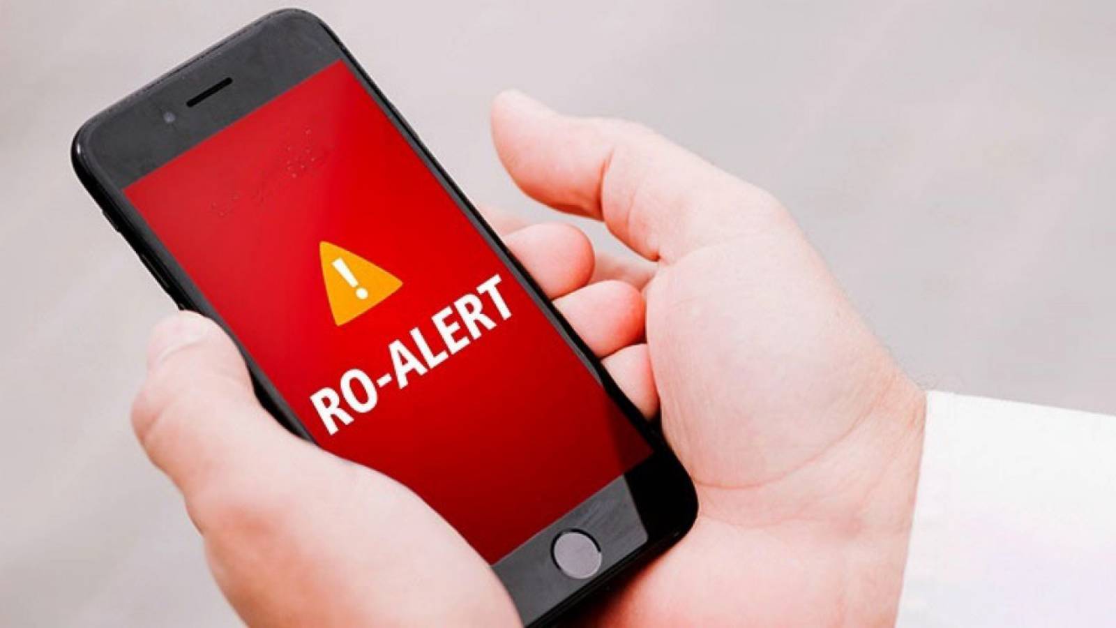 RO-ALERT a utilisé le nouveau message roumain envoyé