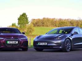 Porównanie BMW i4 Tesla Model 3 WIDEO zaskoczyło fanów