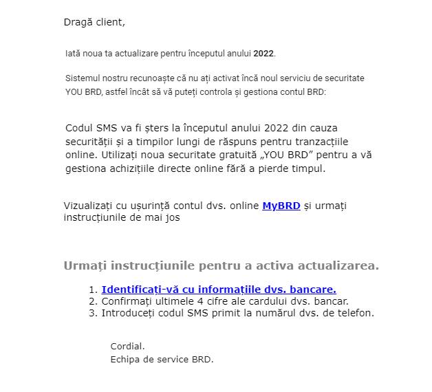 BRD Romania Clientii Afectati Problema Extrem Serioasa 2022 atac